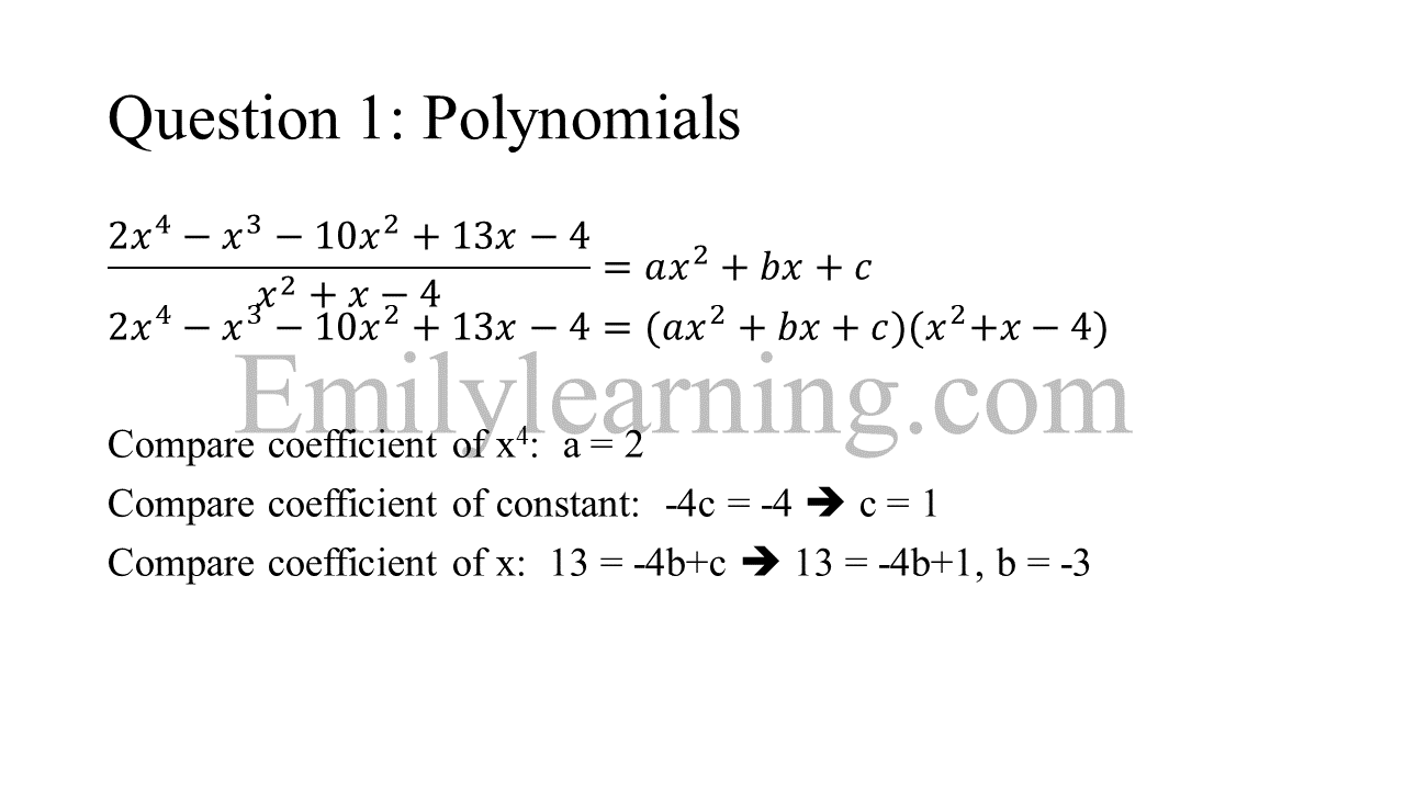 Suggested Answer For N Level A-math Specimen Paper 2 - Emily Learning