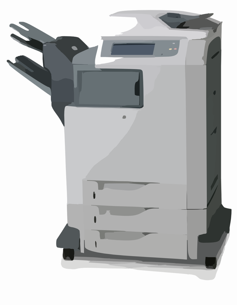 use of electrostatic charging for photocopiers