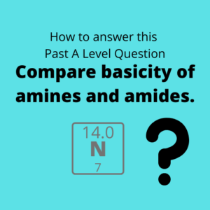 question on basicity of amines and amides, where we go through the solutions step-by-step