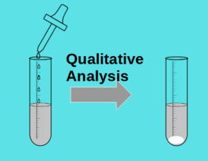 qualitative analysis for O Level Chemistry - how to describe the observations during a chemical test
