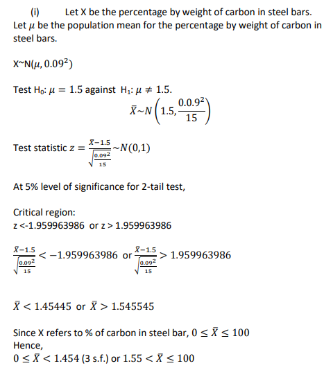 Full worked solutions for 2020 Paper 2, H2 A Level Mathematics paper, question 10. This question is on hypothesis testing.