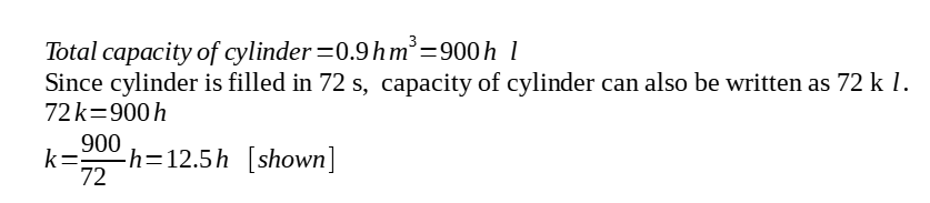 Solutions to 2022 H2 A Level Mathematics Paper 1 Question 2. This question is on application of scenarios to differential equations.