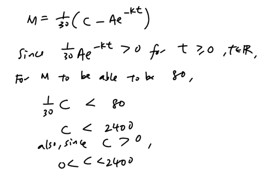 Full worked solutions to 2023 H2 paper 1 question 10 for A level Maths. This question is on differential equations. 